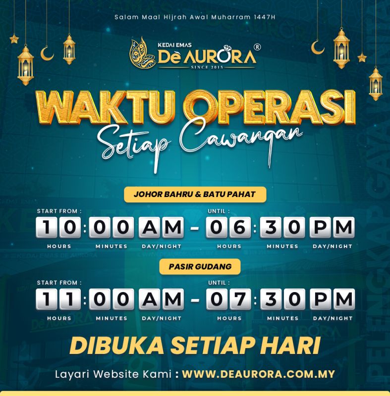 WAKTU OPERASI KAMI !