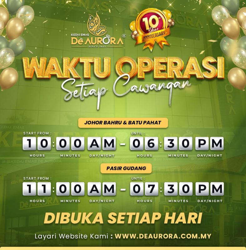 WAKTU OPERASI KAMI !