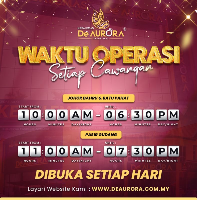 WAKTU OPERASI KAMI !