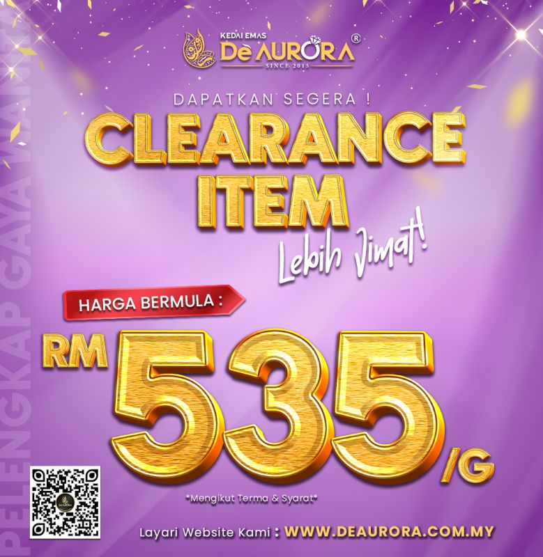 CLEARANCE ITEM