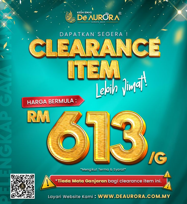 CLEARANCE ITEM