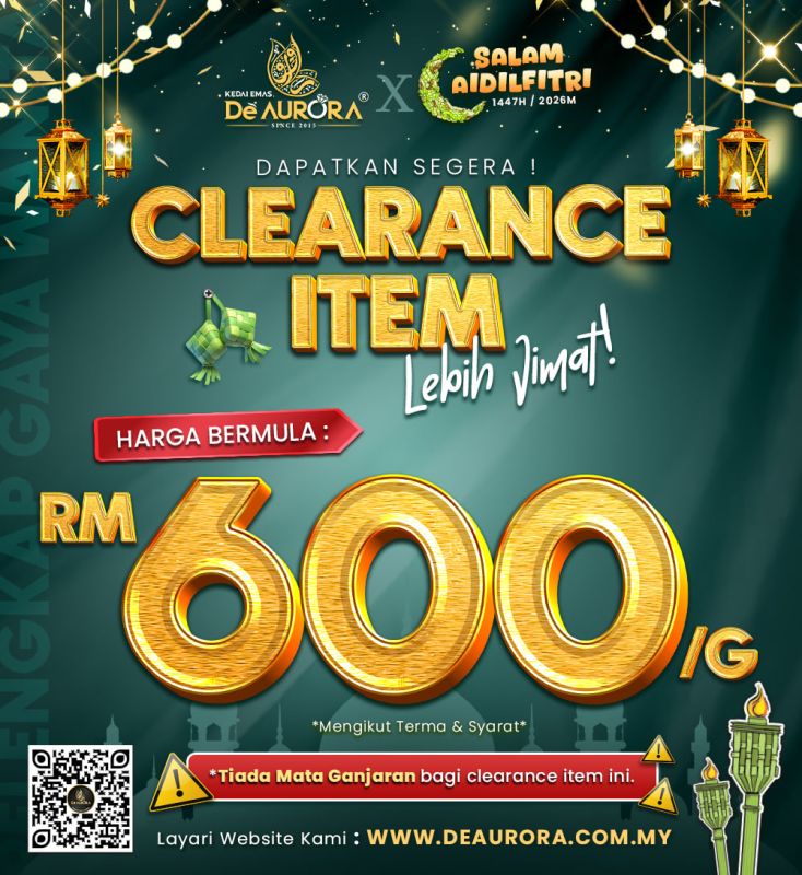 PROMOSI CLEARANCE ITEM !!