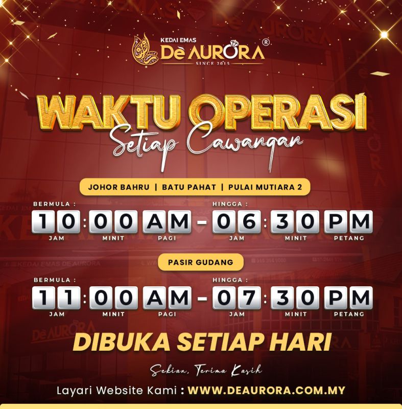 WAKTU OPERASI KAMI !