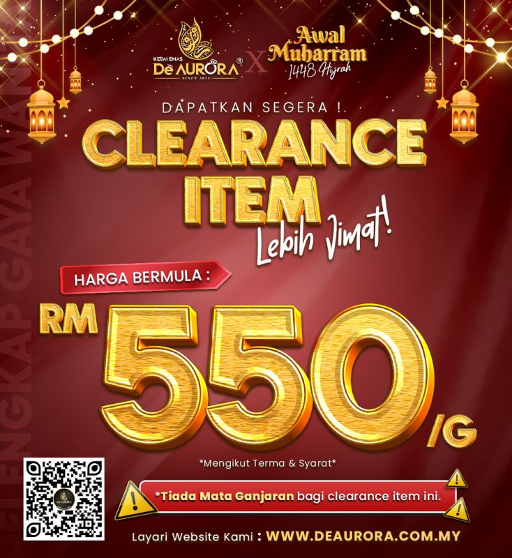 PROMOSI CLEARANCE ITEM !!