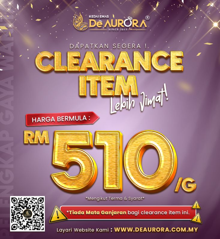 PROMOSI CLEARANCE ITEM !!