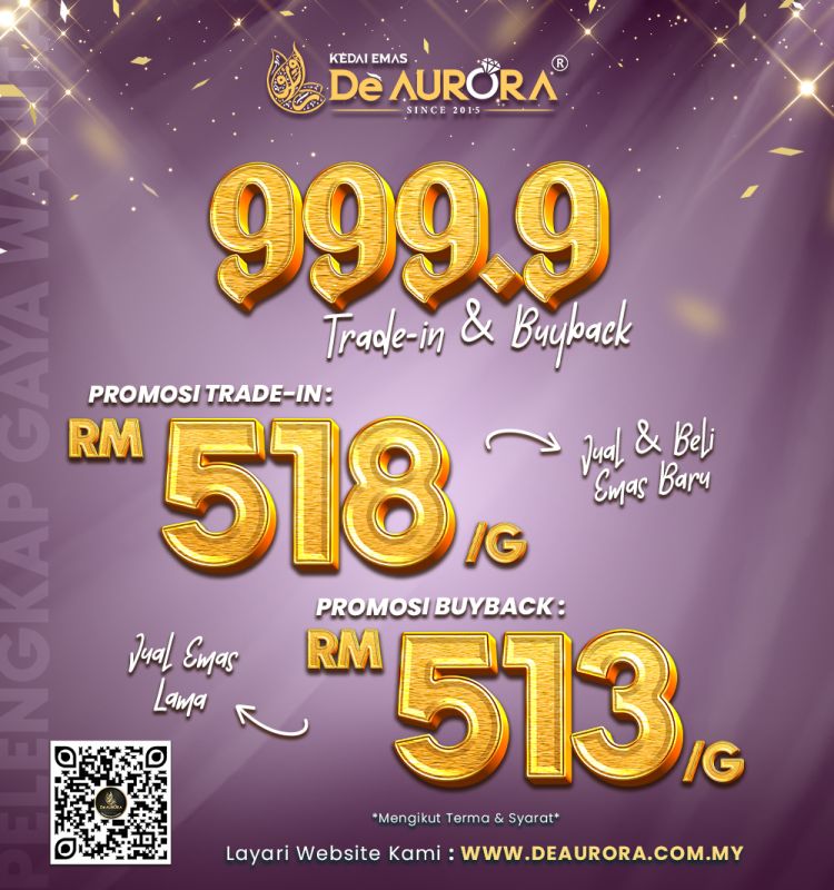 PROMOSI TRADE-IN & BUYBACK 999.9 !!!