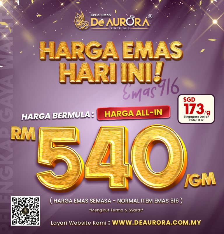 HARGA BERMULA 540/G