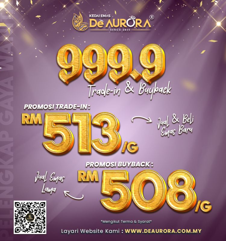 PROMOSI TRADE-IN & BUYBACK 999.9 !!!