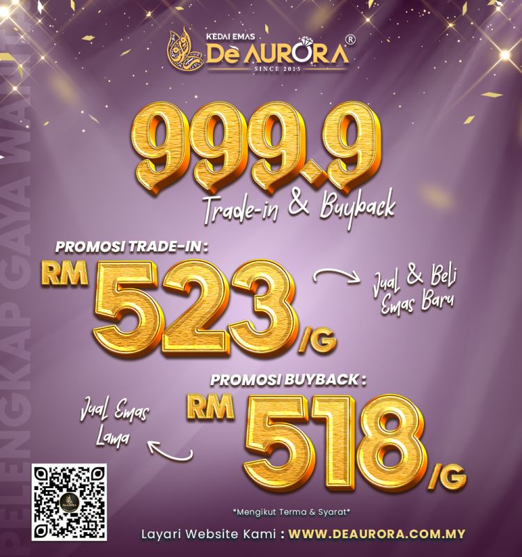 PROMOSI TRADE-IN & BUYBACK 999.9 !!!