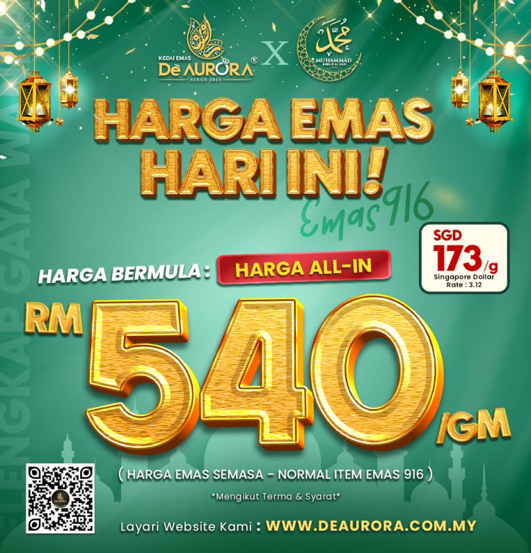 HARGA BERMULA 540/G