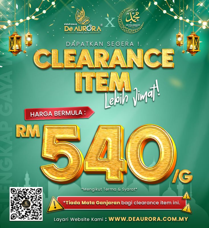 PROMOSI CLEARANCE ITEM !!