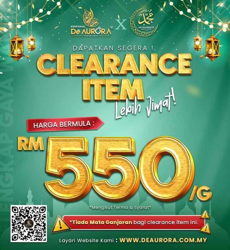 PROMOSI CLEARANCE ITEM !!