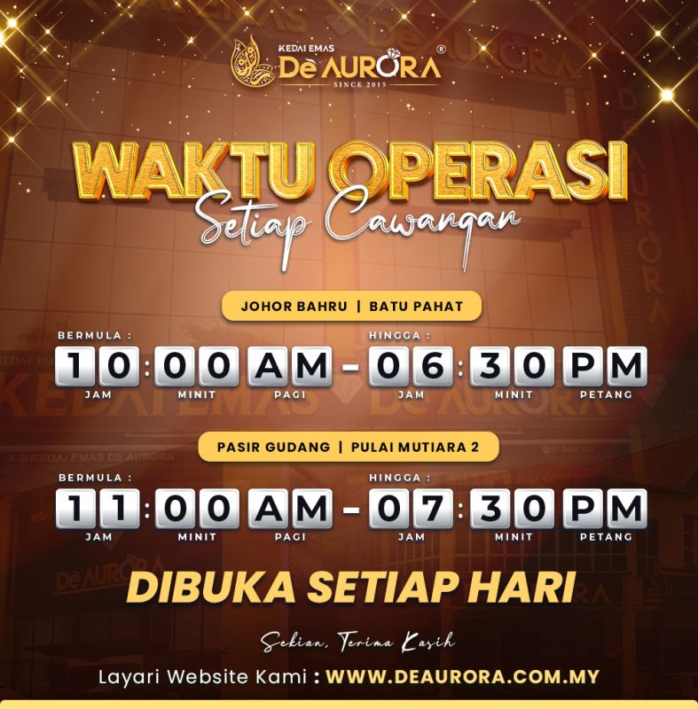WAKTU OPERASI KAMI !