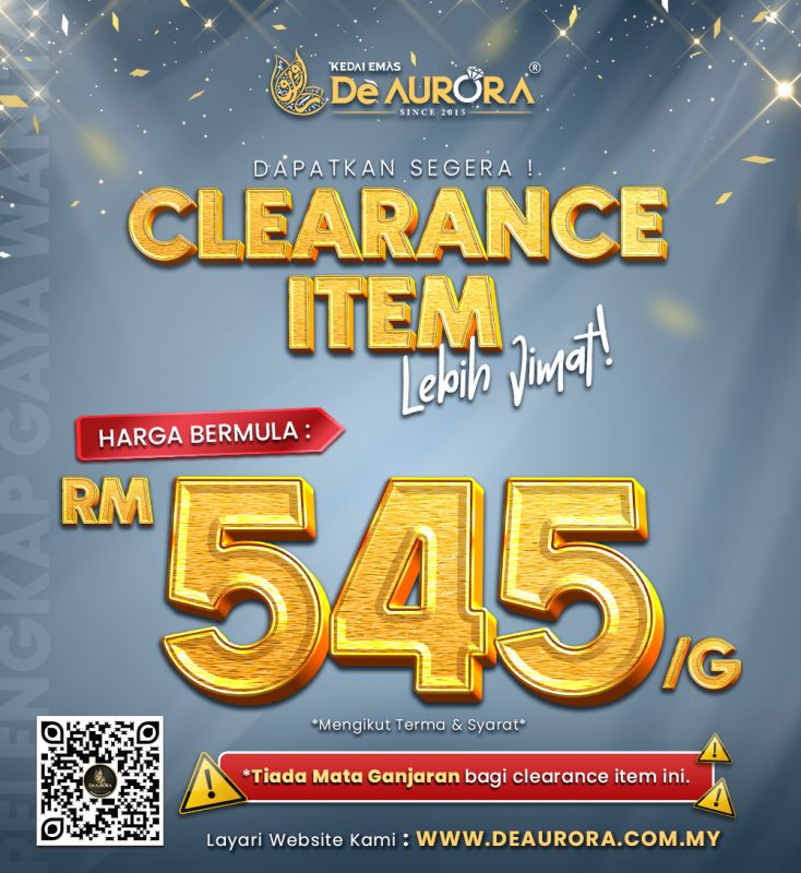 PROMOSI CLEARANCE ITEM !!