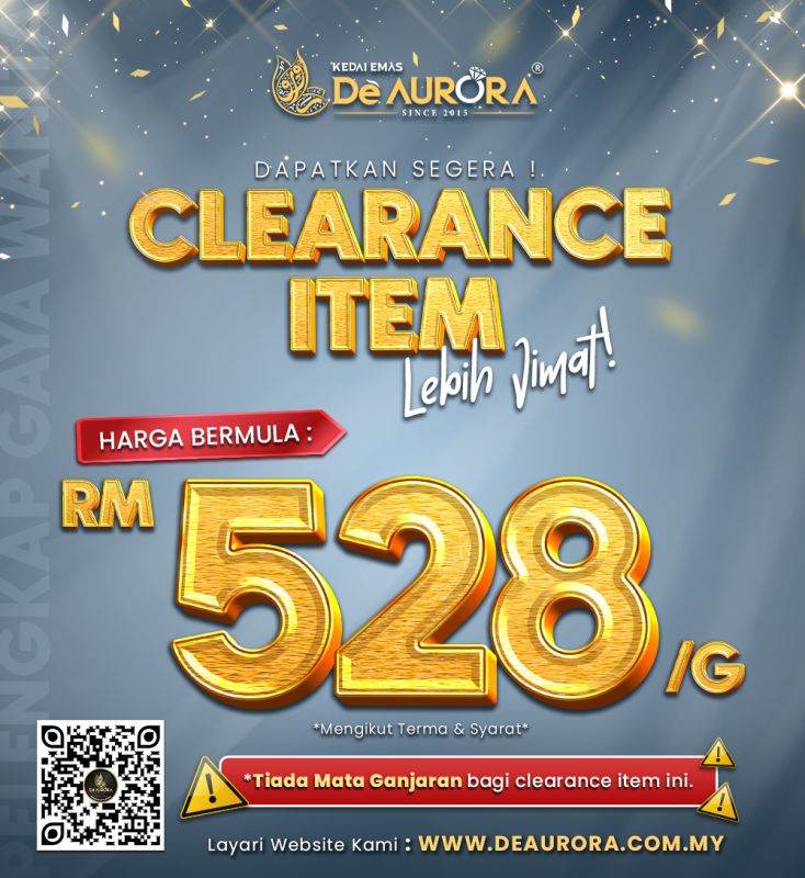 PROMOSI CLEARANCE ITEM !!
