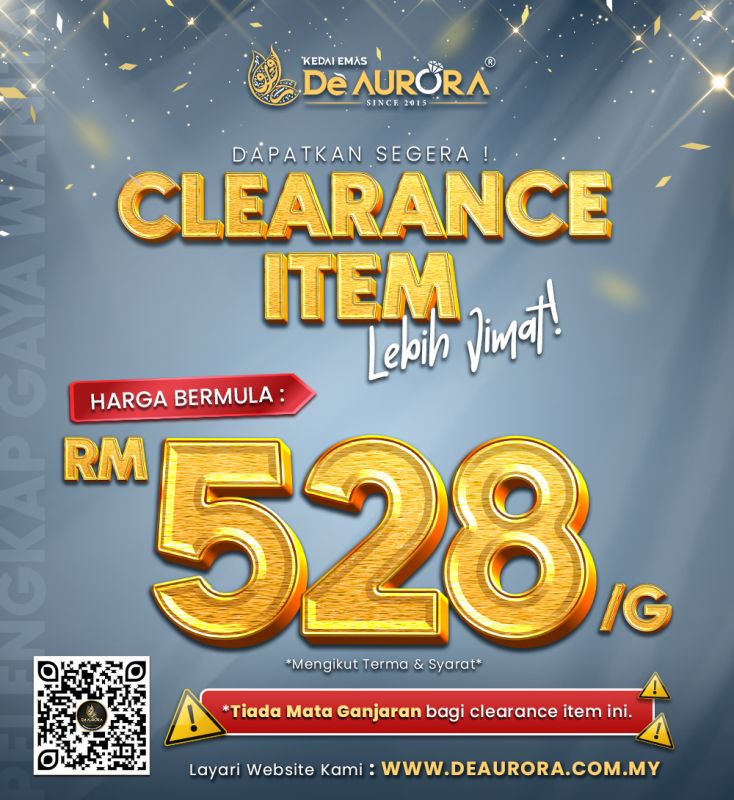 PROMOSI CLEARANCE ITEM !!