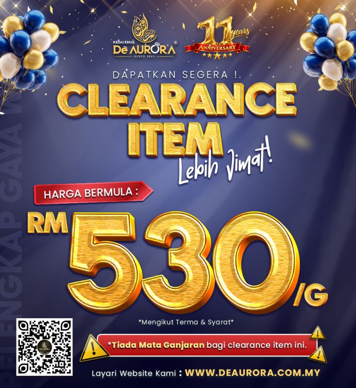 PROMOSI CLEARANCE ITEM !!