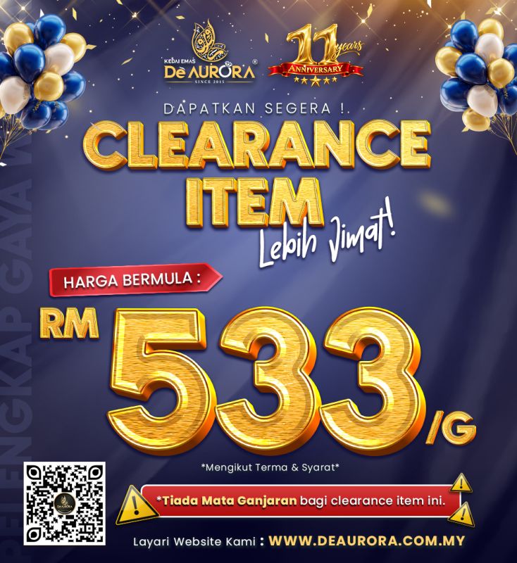 PROMOSI CLEARANCE ITEM !!