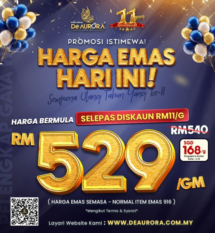 HARGA BERMULA RM539/G