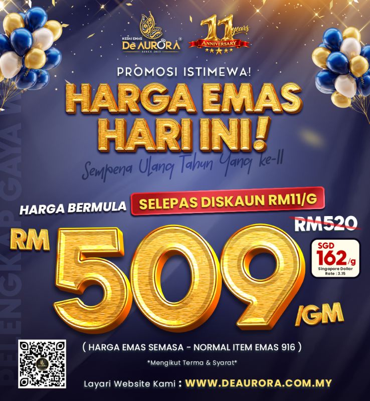 HARGA BERMULA RM509/G