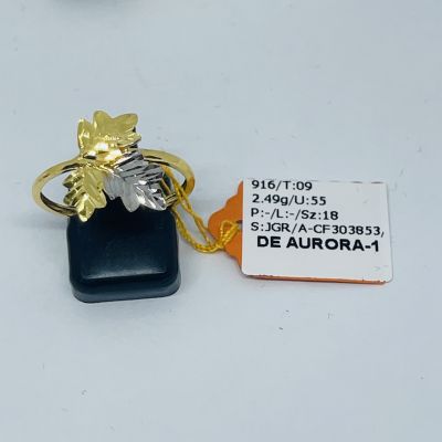 Cincin Fesyen 916 - FESYEN DAUN 2C
