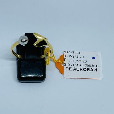Cincin Fesyen 916 - BUTTERFLY HIGH POLISH 2C