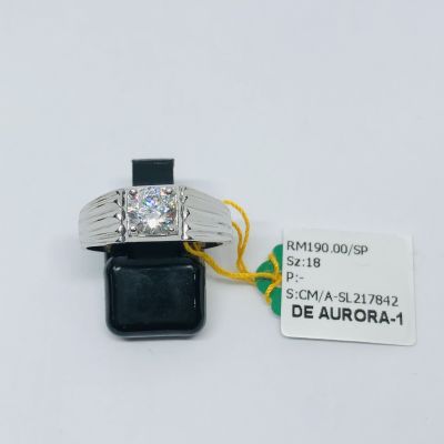 Cincin Perak 925 - BATU PERMATA