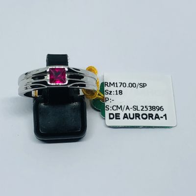 Cincin Perak 925 - MERAH
