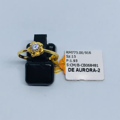 Cincin Permata 916