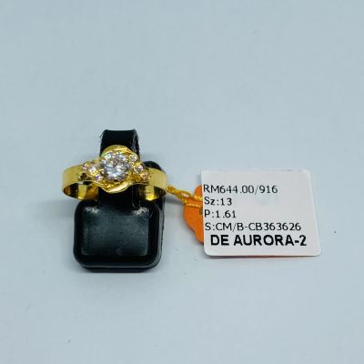 Cincin Permata 916 - ZIRCONIA