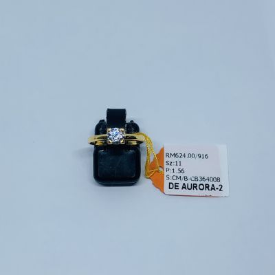 Cincin Permata 916 - ZIRCONIA