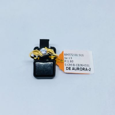 Cincin Permata 916 - ZIRKONIA