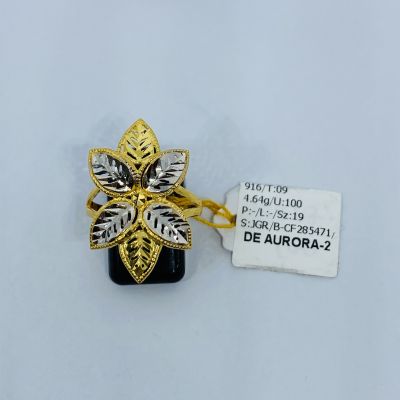 Cincin Fesyen 916 - DAUN KETUM 2C