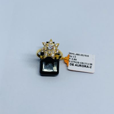 Cincin Permata 916 - CINCIN TUNANG ATAU NIKAH