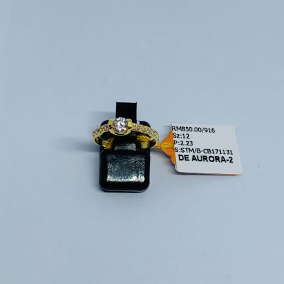 Cincin Permata 916 - CINCIN TUNANG ATAU NIKAH