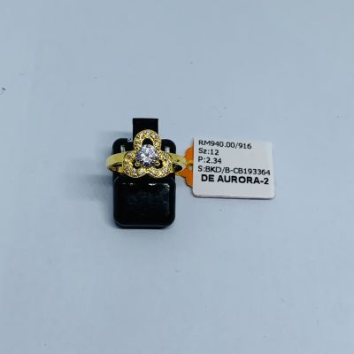 Cincin Permata 916 - CINCIN TUNANG ATAU NIKAH