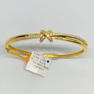 Bangle 916 - TIE NOT STONE 1C