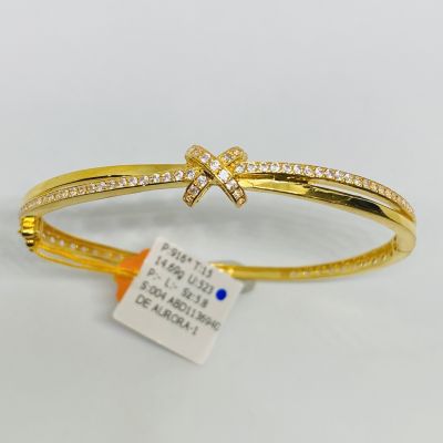 Bangle 916 - TIE NOT STONE 1C
