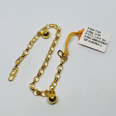 Barang Baby / Kanak-Kanak 916 - RANTAI KAKI BABY