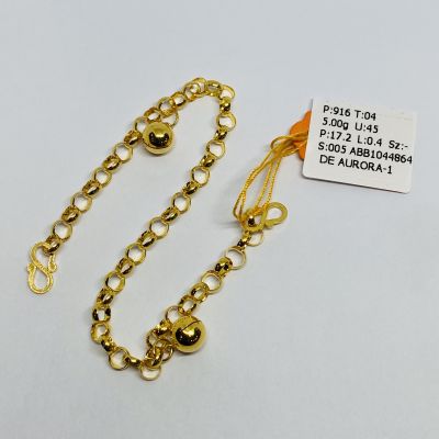 Barang Baby / Kanak-Kanak 916 - RANTAI KAKI BABY