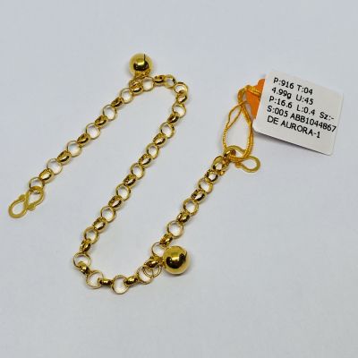 Barang Baby / Kanak-Kanak 916 - RANTAI KAKI BABY
