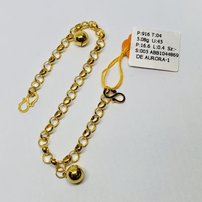 Barang Baby / Kanak-Kanak 916 - RANTAI KAKI BABY
