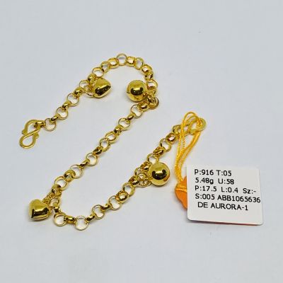 Barang Baby / Kanak-Kanak 916 - RANTAI KAKI 