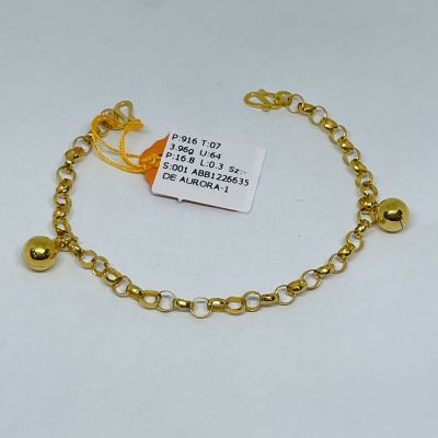 Barang Baby / Kanak-Kanak 916 - RANTAI KAKI BABY 1C