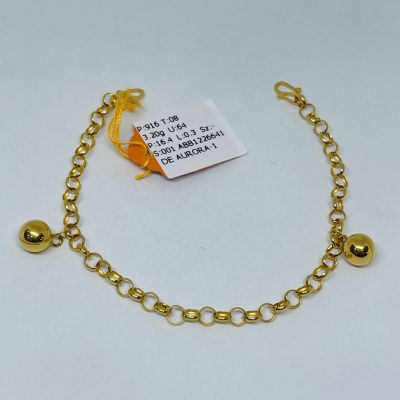 Barang Baby / Kanak-Kanak 916 - RANTAI KAKI BABY 1C