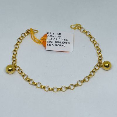 Barang Baby / Kanak-Kanak 916 - RANTAI KAKI BABY 1C