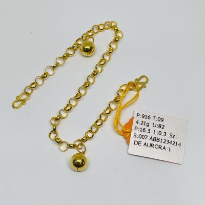 Barang Baby / Kanak-Kanak 916 - RANTAI KAKI KENDI 1C