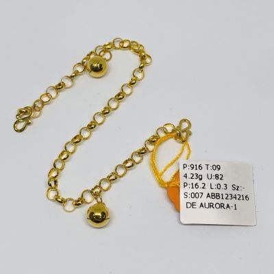 Barang Baby / Kanak-Kanak 916 - RANTAI KAKI KENDI 1C