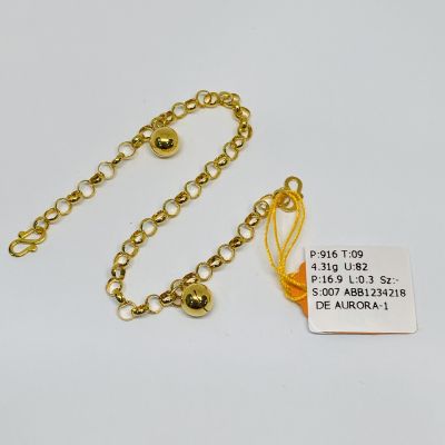 Barang Baby / Kanak-Kanak 916 - RANTAI KAKI KENDI 1C