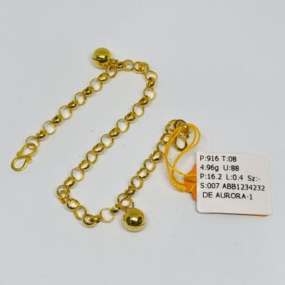 Barang Baby / Kanak-Kanak 916 - RANTAI KAKI KENDI 1C